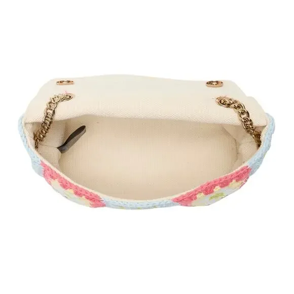 Kurt Geiger London Medium Kensington Crochet Shoulder Bag NWT - Picture 5 of 6